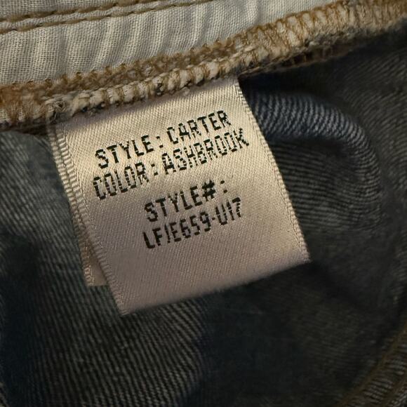 Lovers + Friends x Revolve Women’s Sz 28 Carter Straight Leg Jeans in Ashbrook - Picture 5 of 9